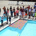 Quackers and Rotary Hold Ducky Dash at Lamar Pool
