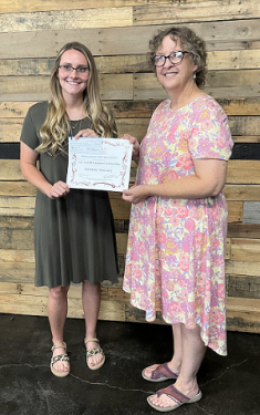 Prowers Zonta Announces Award