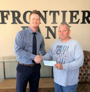 Frontier Bank Donates to 9-11 Tribute Foundation Committee