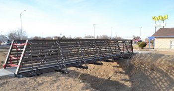 Fort Bent Canal Bridge Nearing Completion