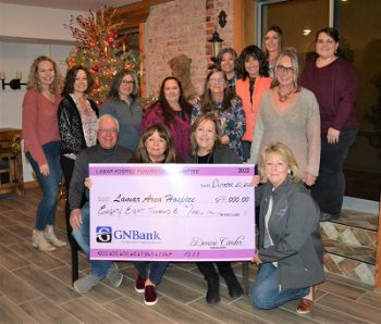 Lamar Area Hospice Receives Record-Setting Donation