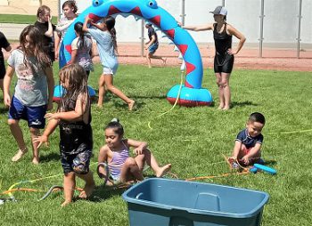 Kids at Play and Work in Summer Fun Events
