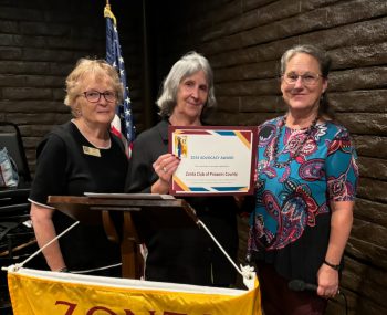 Zonta Club of Prowers County wins Advocacy Award, welcomes new club member Lyndsey Jensen
