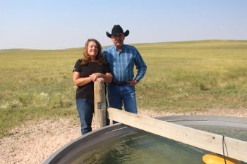 Wyoming rancher invents device to keep stock tank water ice-free  - works better and is less costly to run than traditional tank heaters