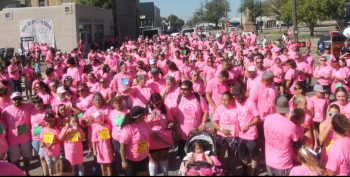 14th Annual "Beers and Brats for Boobies" 5K run/walk held October 4 in Lamar to raise awareness for breast cancer and funds for two local charities