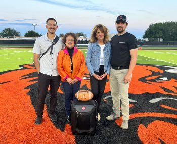 Bison Title, Wilson Realty generously support efforts of PMC Physical Therapists at home sporting events in Lamar, Granada