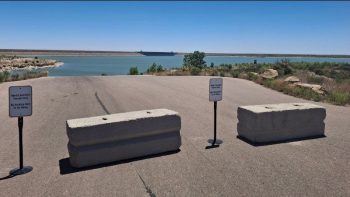 Low water levels close west boat ramp at John Martin Reservoir State Park; East ramp remains open